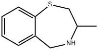 3-methyl-2,3,4,5-tetrahydro-1,4-benzothiazepine Structure