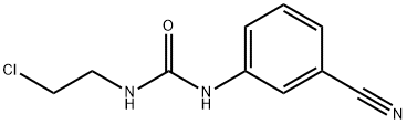 3-(2-氯乙基)-1-(3-氰基苯基)脲,803729-99-9,结构式