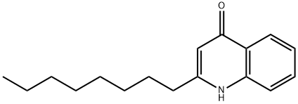 2-辛基喹啉-4(1H)-酮,80554-60-5,结构式