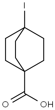 4-iodobicyclo[2.2.2]octane-1-carboxylic acid Structure