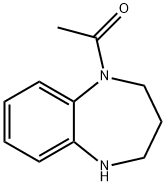 Ethanone, 1-(2,3,4,5-tetrahydro-1H-1,5-benzodiazepin-1-yl)- Structure