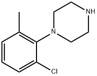 Piperazine, 1-(2-chloro-6-methylphenyl)- Structure