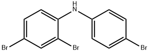 Benzenamine, 2,4-dibromo-N-(4-bromophenyl)-,81090-61-1,结构式