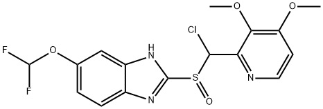 Pantoprazole Impurity 1, 812664-93-0, 结构式