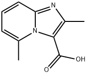 2,5-diMethylH-iMidazo[1,2-a]pyridine-3-carboxylic acid Struktur