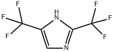 1H-Imidazole, 2,5-bis(trifluoromethyl)- Structure