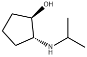 Cyclopentanol, 2-[(1-methylethyl)amino]-, trans- (9CI),81795-53-1,结构式