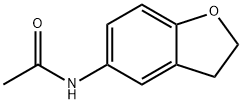 N-(2,3-dihydrobenzofuran-5-yl)acetamide 化学構造式