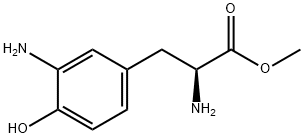 L-Tyrosine, 3-amino-, methyl ester,81959-10-6,结构式