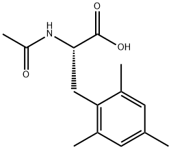 N-AC-DL-2,4,6-三甲基苯丙氨酸, 82317-70-2, 结构式