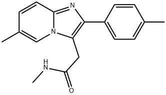 Zolpidem tartrate Impurity 6, 82644-31-3, 结构式