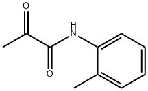 Propanamide, N-(2-methylphenyl)-2-oxo- Structure