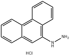 9-Phenanthrylhydrazine hydrochloride 结构式