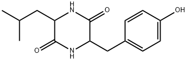 Cyclo(Tyr-Leu) Structure