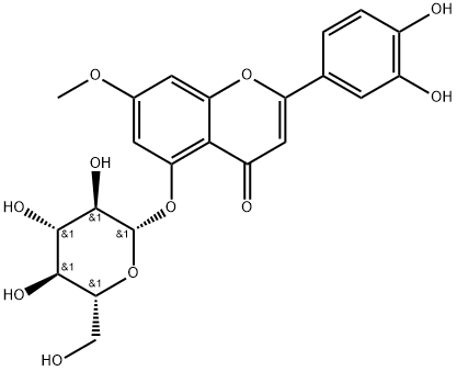 芫花叶苷, 83133-14-6, 结构式