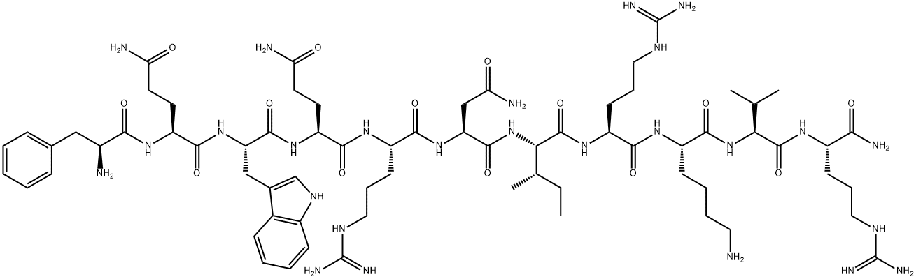 中和抗菌肽LF 11, 832729-13-2, 结构式