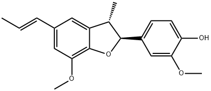 Dehydrodiisoeugenol Structure