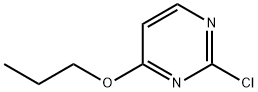 2-chloro-4-propoxypyrimidine Struktur