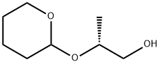 (2R)-2-((tetrahydro-2H-pyran-2-yl)oxy)propan-1-ol 结构式