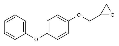 Oxirane, 2-[(4-phenoxyphenoxy)methyl]- Structure