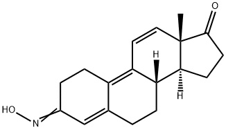 3-Oxime Estra-4,9,11-triene-3,17-dione,846-56-0,结构式