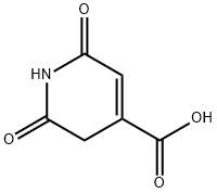 4-Pyridinecarboxylic acid, 1,2,3,6-tetrahydro-2,6-dioxo- Structure