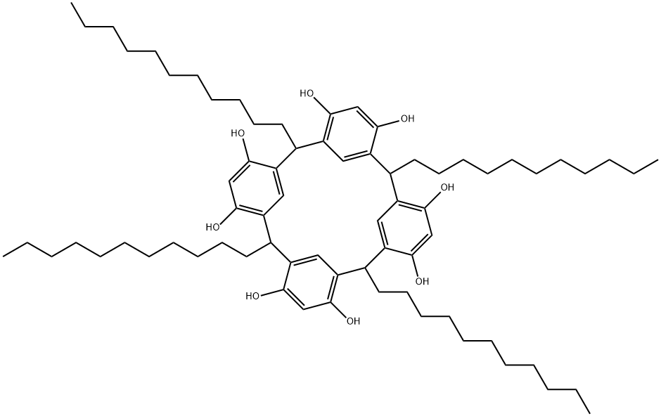 C-UNDECYLCALIX[4]RESORCINARENE,847018-76-2,结构式