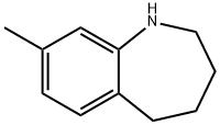 8-METHYL-2,3,4,5-TETRAHYDRO-1H-1-BENZAZEPINE Struktur