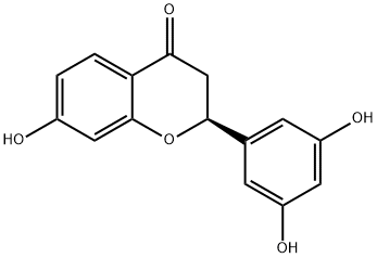 7,3′,5′-trihydroxyflavanone Struktur