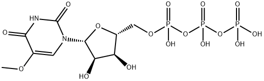 Uridine 5'-(tetrahydrogen triphosphate), 5-methoxy- Structure