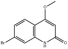 2(1H)-Quinolinone, 7-bromo-4-methoxy-,847900-68-9,结构式