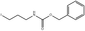 Carbamic acid, N-(3-iodopropyl)-, phenylmethyl ester Structure