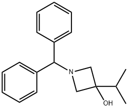 3-Azetidinol, 1-(diphenylmethyl)-3-(1-methylethyl)-