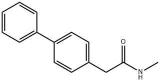 [1,1'-Biphenyl]-4-acetamide, N-methyl- 结构式