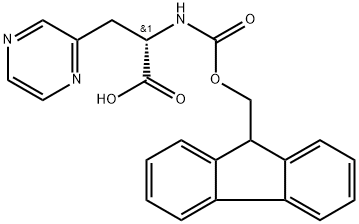 Pyrazinepropanoic acid, α-[[(9H-fluoren-9-ylmethoxy)carbonyl]amino]-, (αS)- (9CI)
