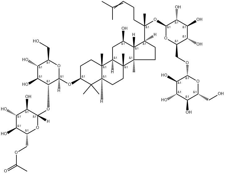 Quinquenoside R1 Structure