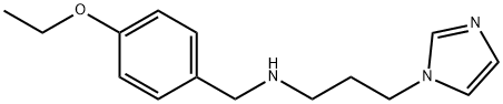 1H-Imidazole-1-propanamine, N-[(4-ethoxyphenyl)methyl]- 结构式
