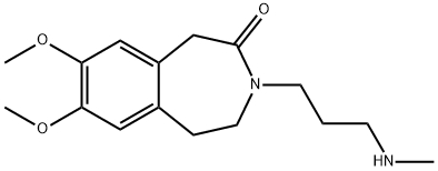 Ivabradine Impurity 1 Hydrochloride Structure
