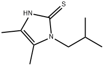 4,5-dimethyl-1-(2-methylpropyl)-1H-imidazole-2-thiol 结构式