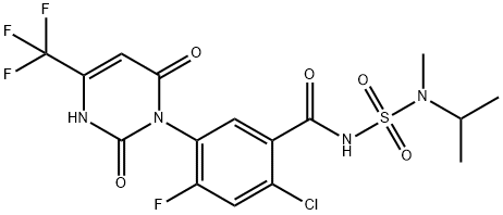 Saflufenacil Metabolite M800H02, 854122-75-1, 结构式