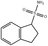 2,3-Dihydro-1h-indene-1-sulfonamide 结构式