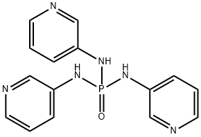 N,N',N”-tris(3-pyridinyl)phosphoric triamide Struktur