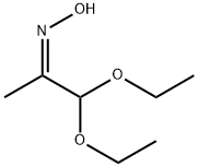1,1-Diethoxypropan-2-one Oxime Struktur