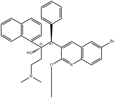 贝达喹啉杂质, 857086-92-1, 结构式