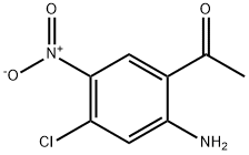 Ethanone, 1-(2-amino-4-chloro-5-nitrophenyl)- 化学構造式