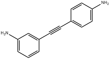3-((4-aminophenyl)ethynyl)aniline Struktur