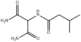 2-(3-methylbutanamido)propanediamide 结构式