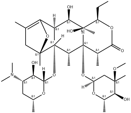 Erythromycin Impurity E(EP) Structure