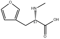 (S) -3-(呋喃-3-基)-2-(甲胺基)丙酸, 85820-26-4, 结构式