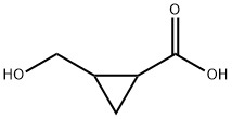 2-(羟甲基)环丙烷-1-羧酸, 858423-50-4, 结构式